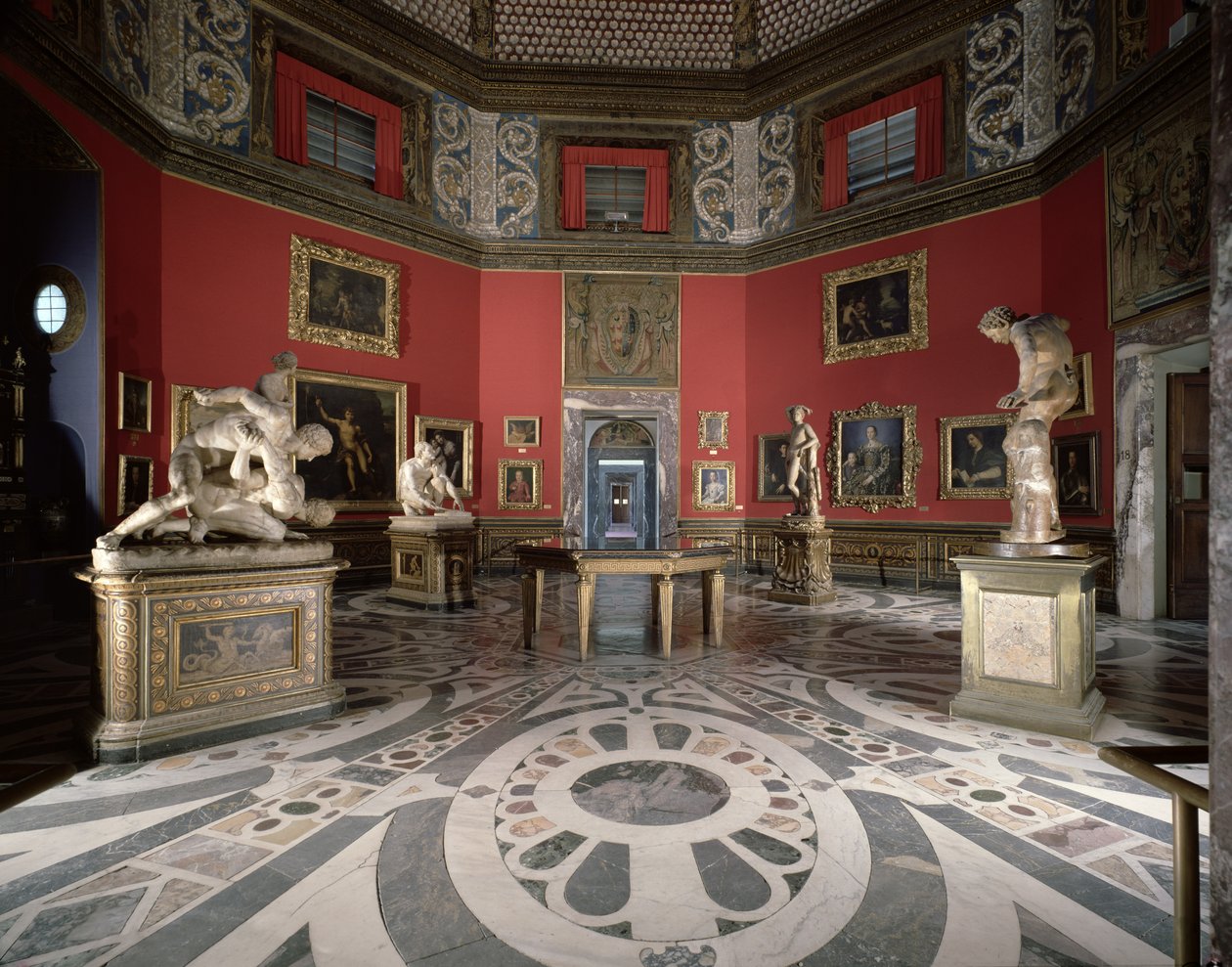 The Octagonal Tribune, designet ca. 1580 av Bernardo Buontalenti