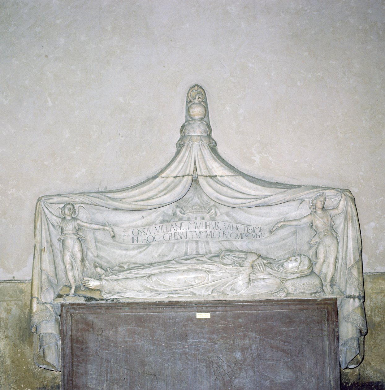 Grav til den salige Villana delle Botti (d.1361) 1451 (marmor) av Bernardo Rossellino