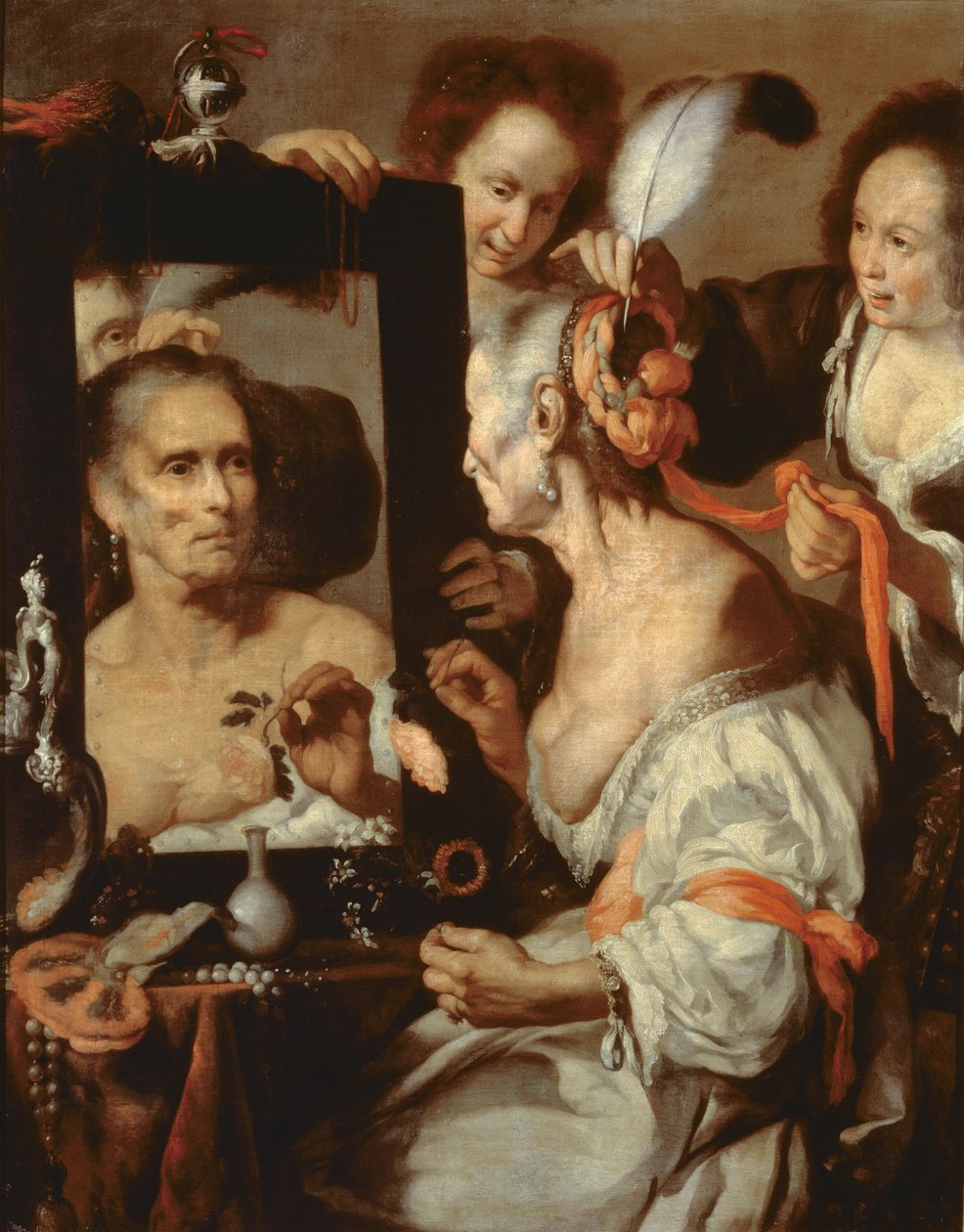 Gammel Coquette av Bernardo Strozzi