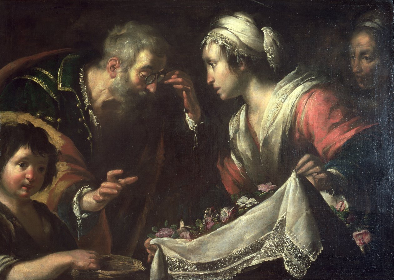 Miraklet til St. Zita av Bernardo Strozzi