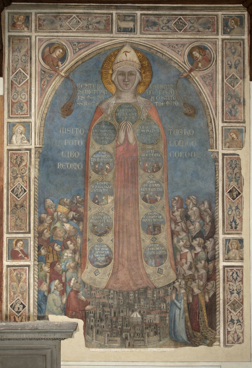 Madonna of Mercy Madonna of Mercy, 1342 av Bernardo Daddi