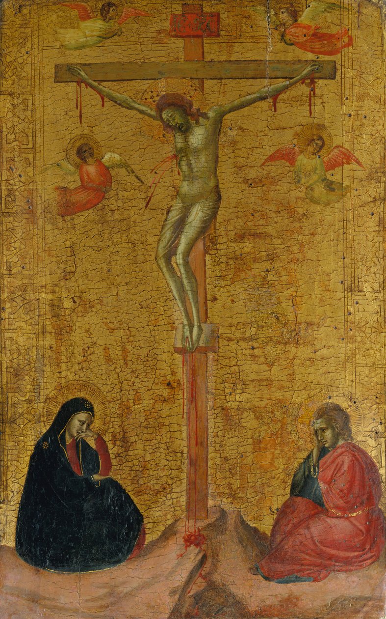 Korsfestelsen, ca. 1325-30. av Bernardo Daddi