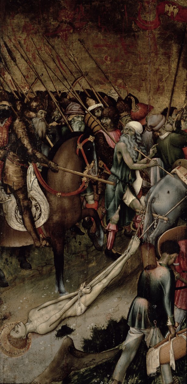 The Martyrdom of St. George, ca. 1435 (olje på panel) av Bernardo Martorell