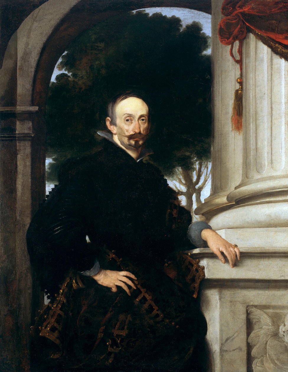 Portrett av Giovanni Battista Brignole av Bernardo Strozzi
