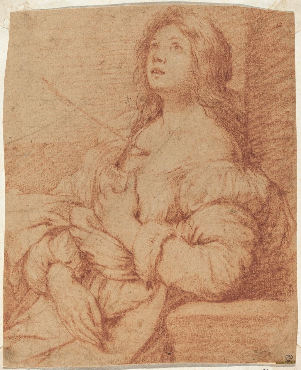 Den hellige Ursula av Bernardo Strozzi