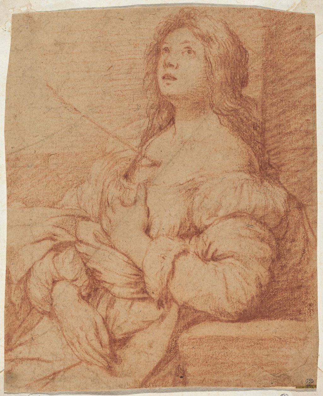 Heilige Ursula av Bernardo Strozzi