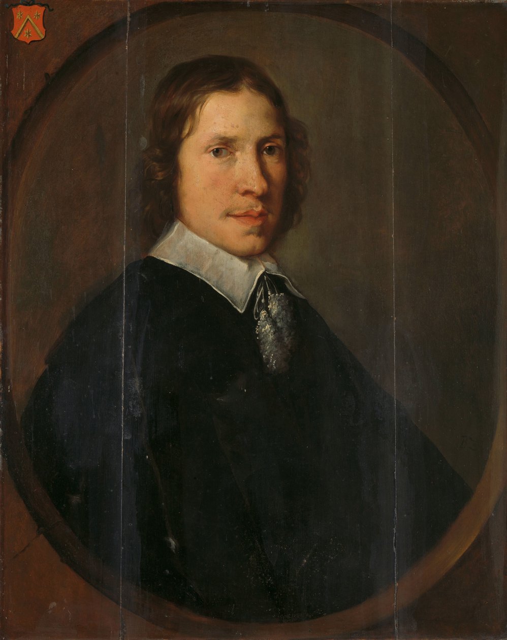 Portrett av François Leydecker, borgmester i Tholen av Bernardus Swaerdecroon