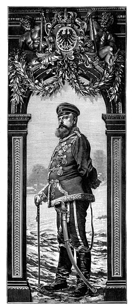 Prins Friedrich Karl av Preussen, 1900. av Berner