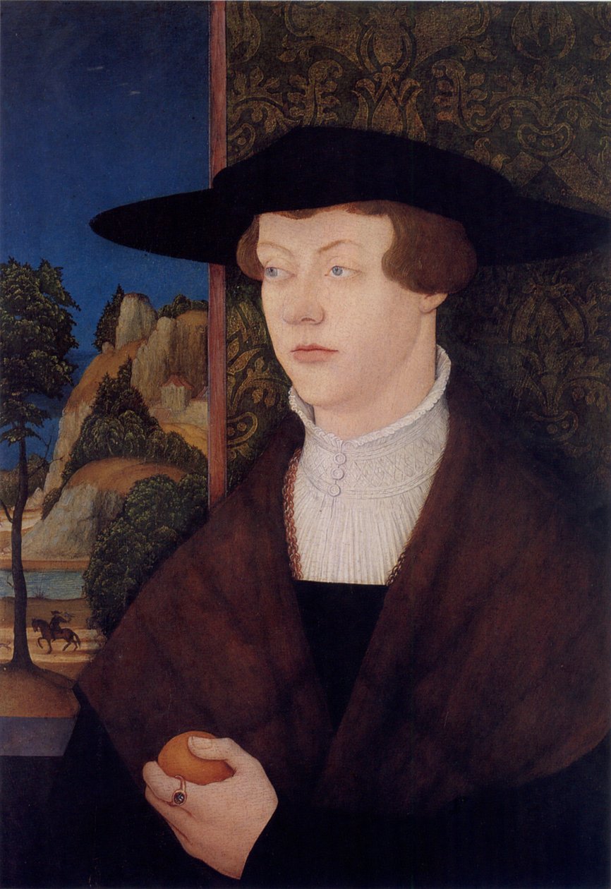 Portrett av Memmingen -patricien Hans Rott av Bernhard Strigel