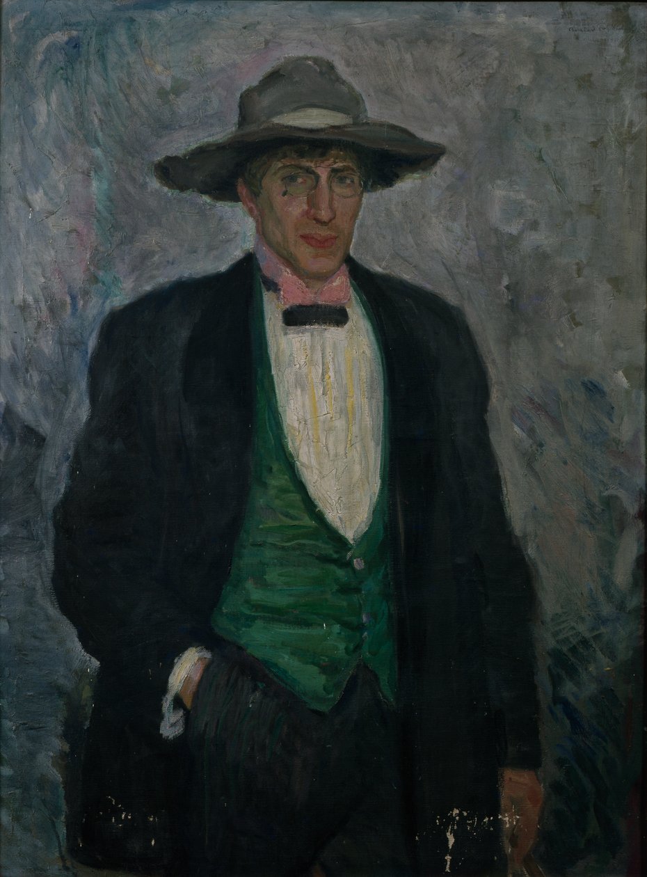 Maleren Niels Astrup av Bernhard Dorotheus Folkestad