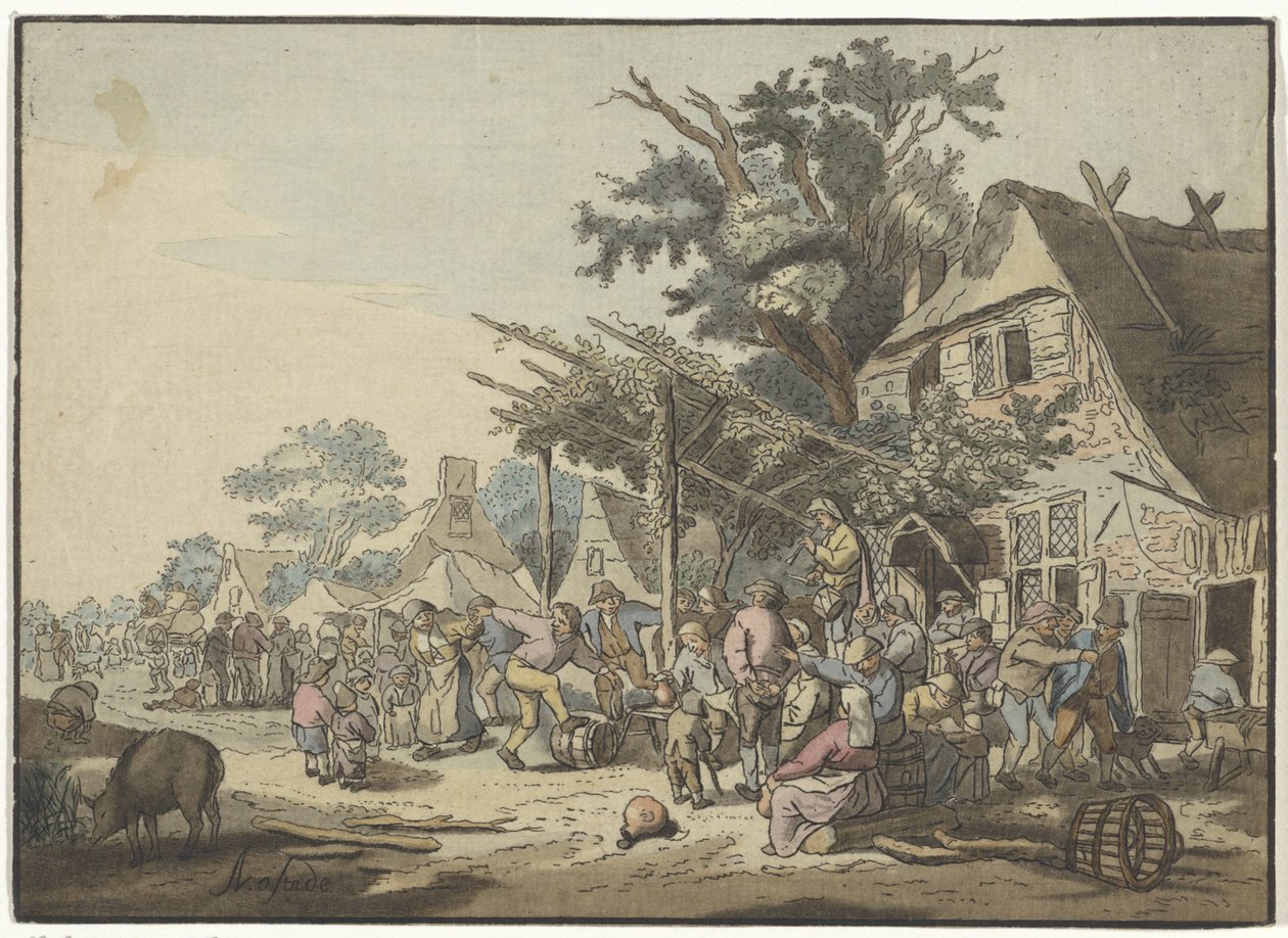 Bondefest av Bernhard Schreuder