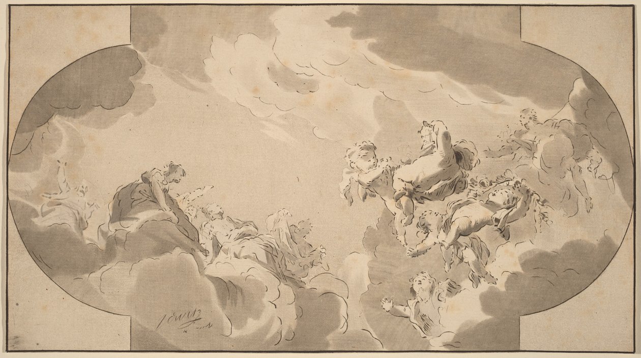 Takdekorasjon av Bernhard Schreuder