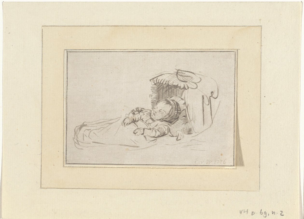 Sovende barn av Bernhard Schreuder