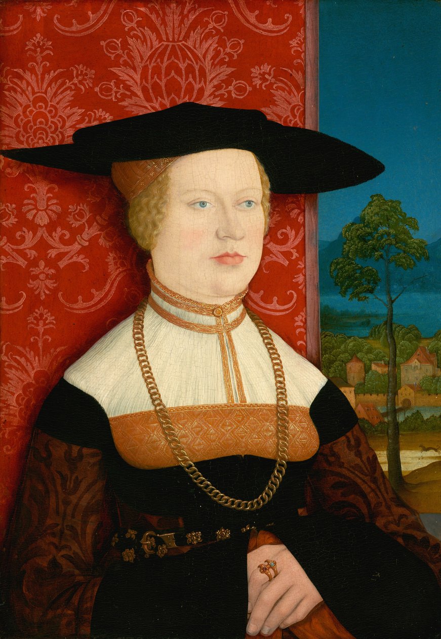 Margarethe Vöhlin [forsiden] av Bernhard Strigel