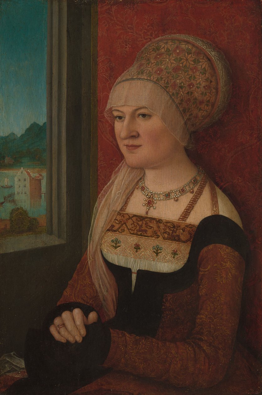 Portrait of a Woman, ca. 1510-15 (olje på lind) av Bernhard Strigel