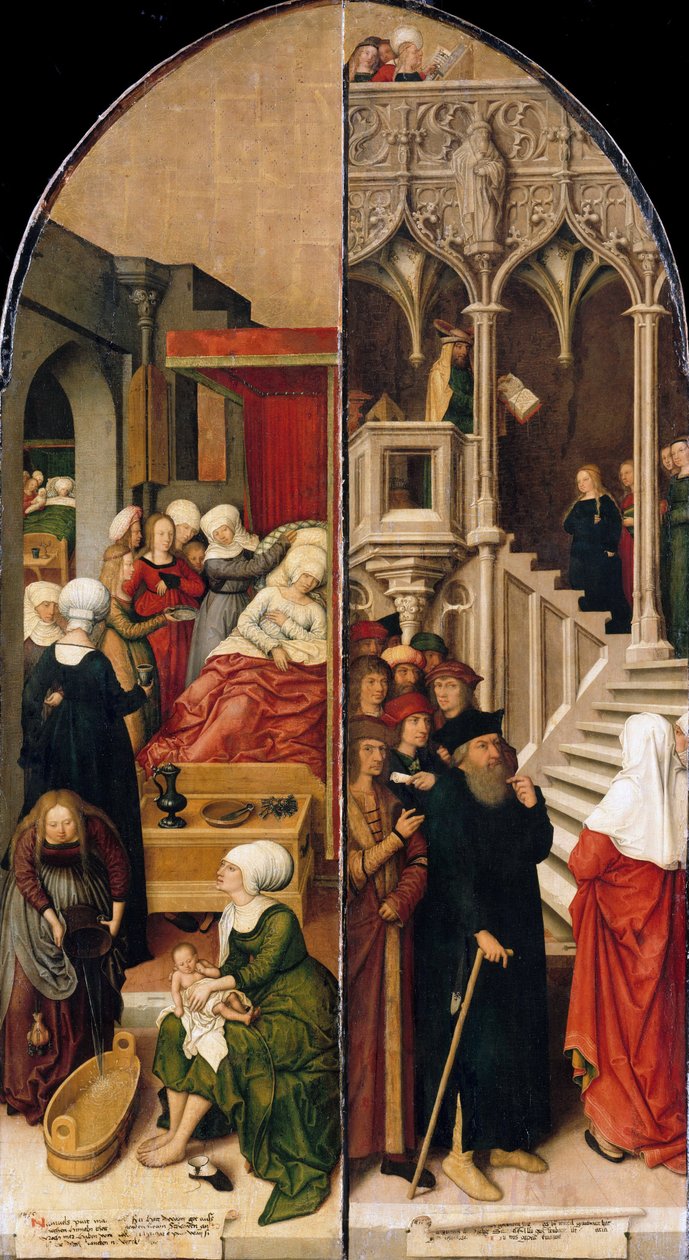 Schussenried-altervingene, 1500-tallet av Bernhard Strigel