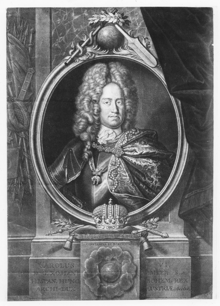 Charles VI, den hellige romerske keiseren av Bernhard Vogel