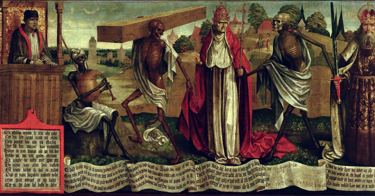 Death Dance, ca. 1499 (detaljer) av Bernt Notke