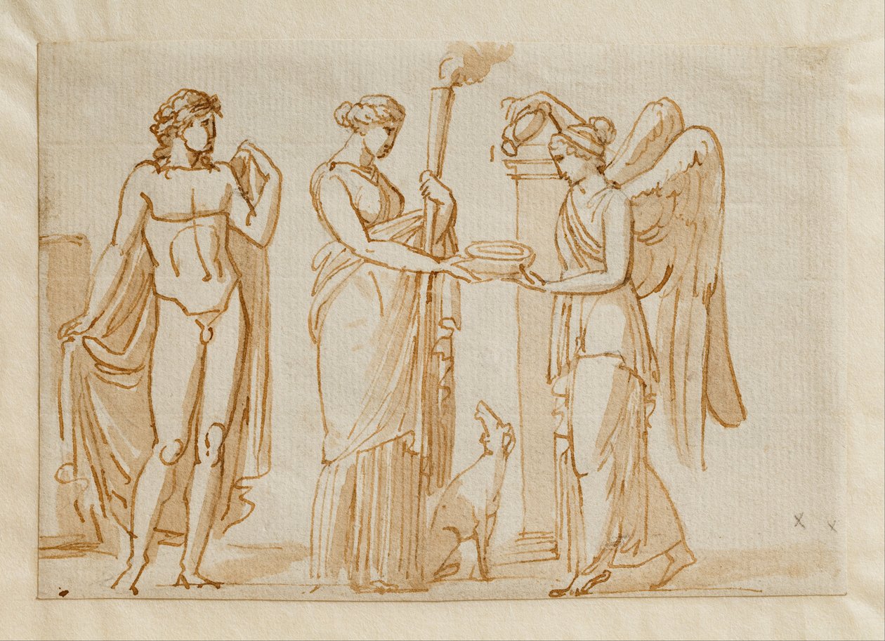 Bacchus, Diana og Victory av Bertel Thorvaldsen