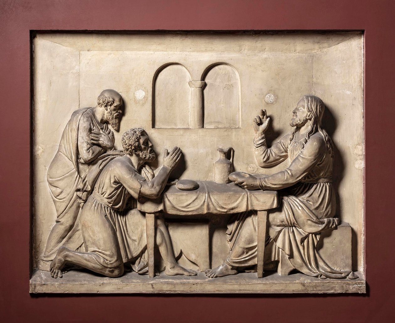 Kristus i Emmaus av Bertel Thorvaldsen