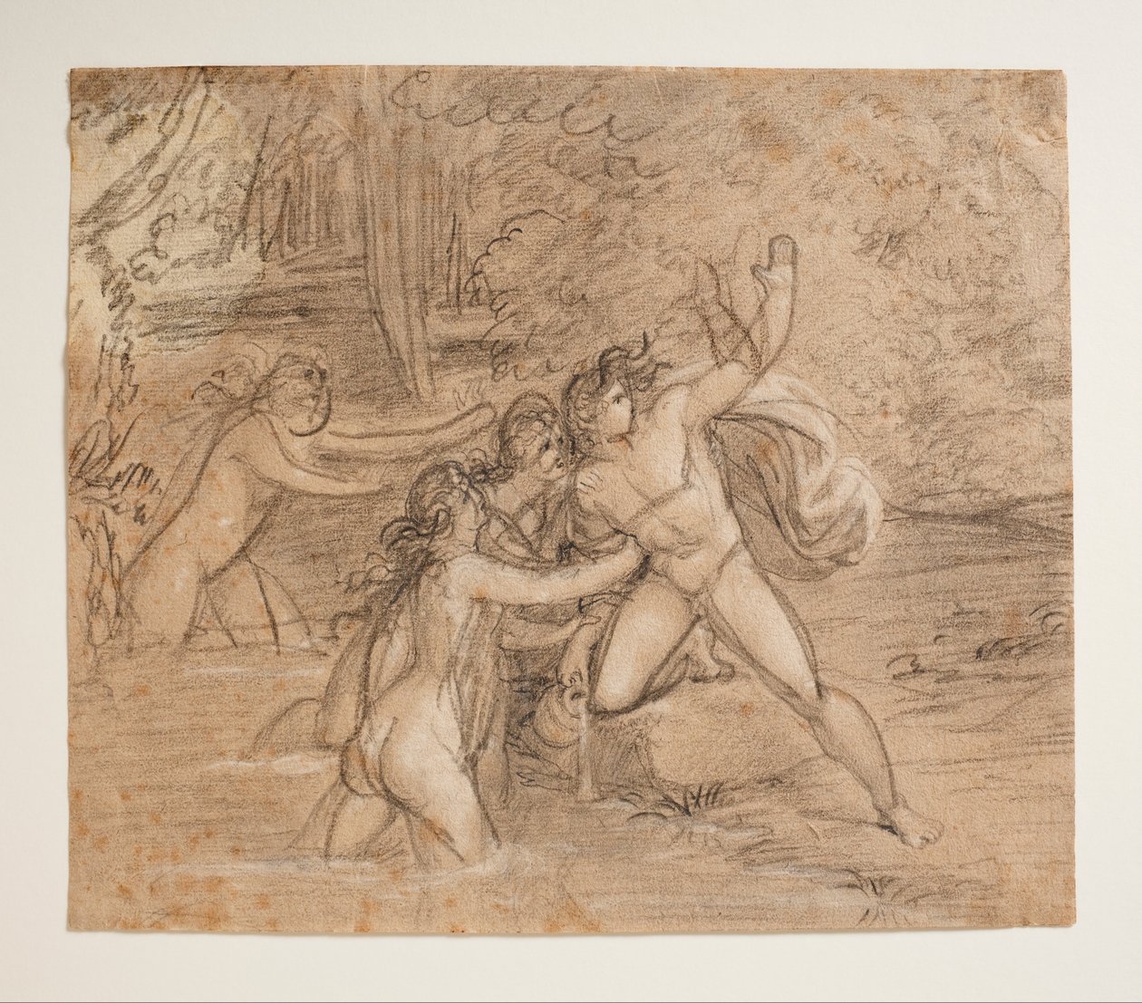 Hylas og vannymfene av Bertel Thorvaldsen