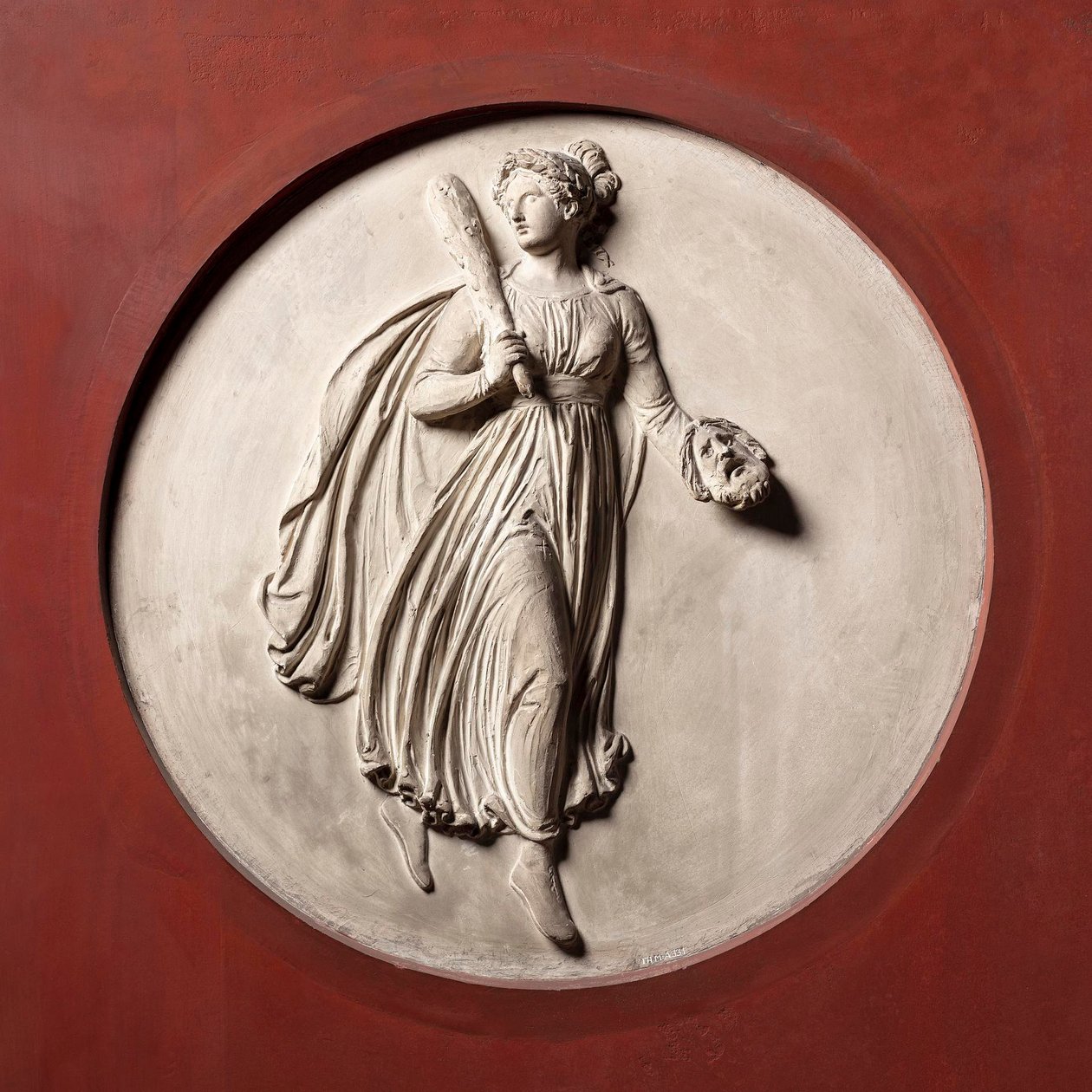 Melpomene. Tragediens muse av Bertel Thorvaldsen