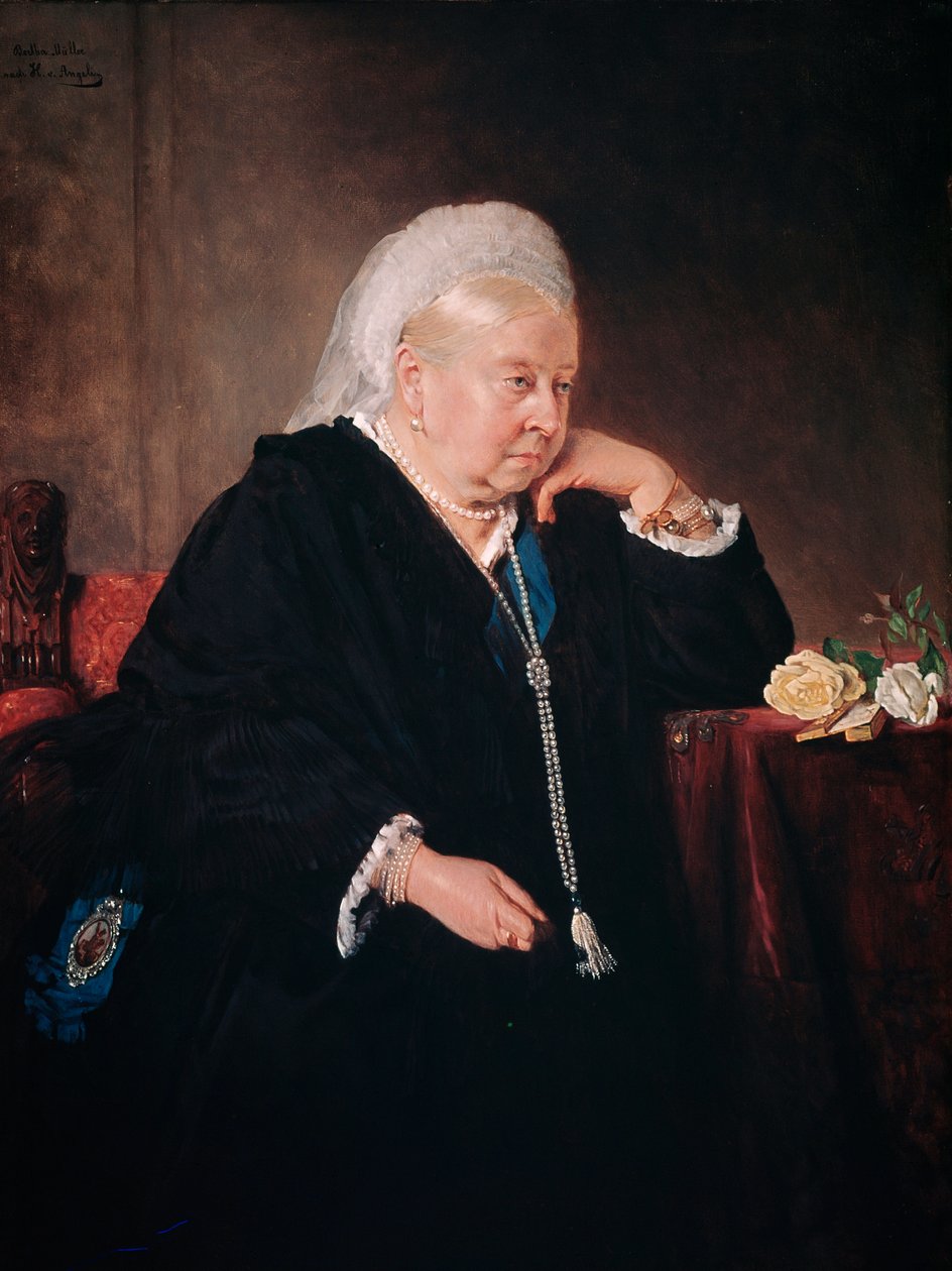 Portrett av dronning Victoria (maleri av Bertha Muller