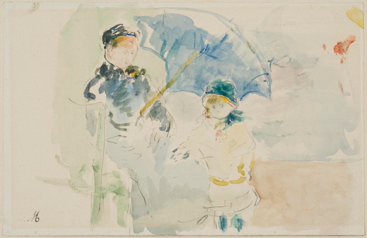 Fin strand av Berthe Morisot