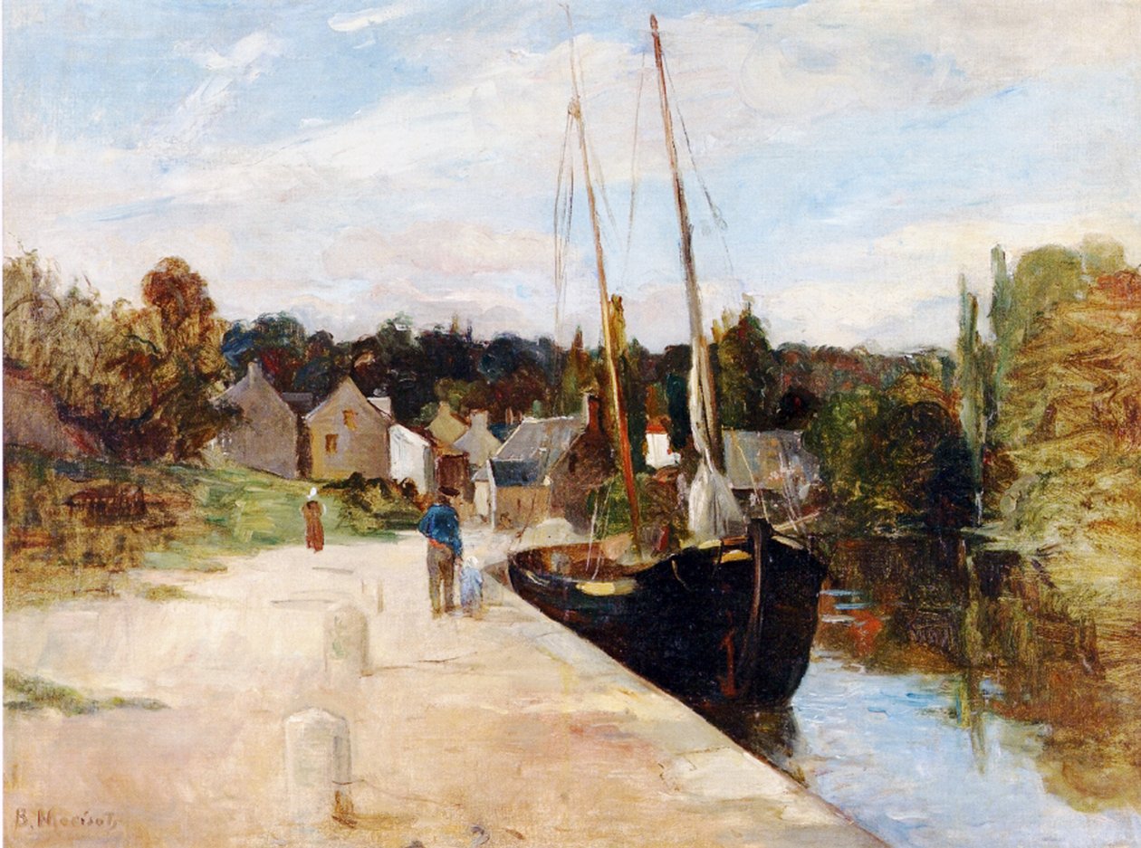 Rosbras, Bretagne, 1866-67 av Berthe Morisot