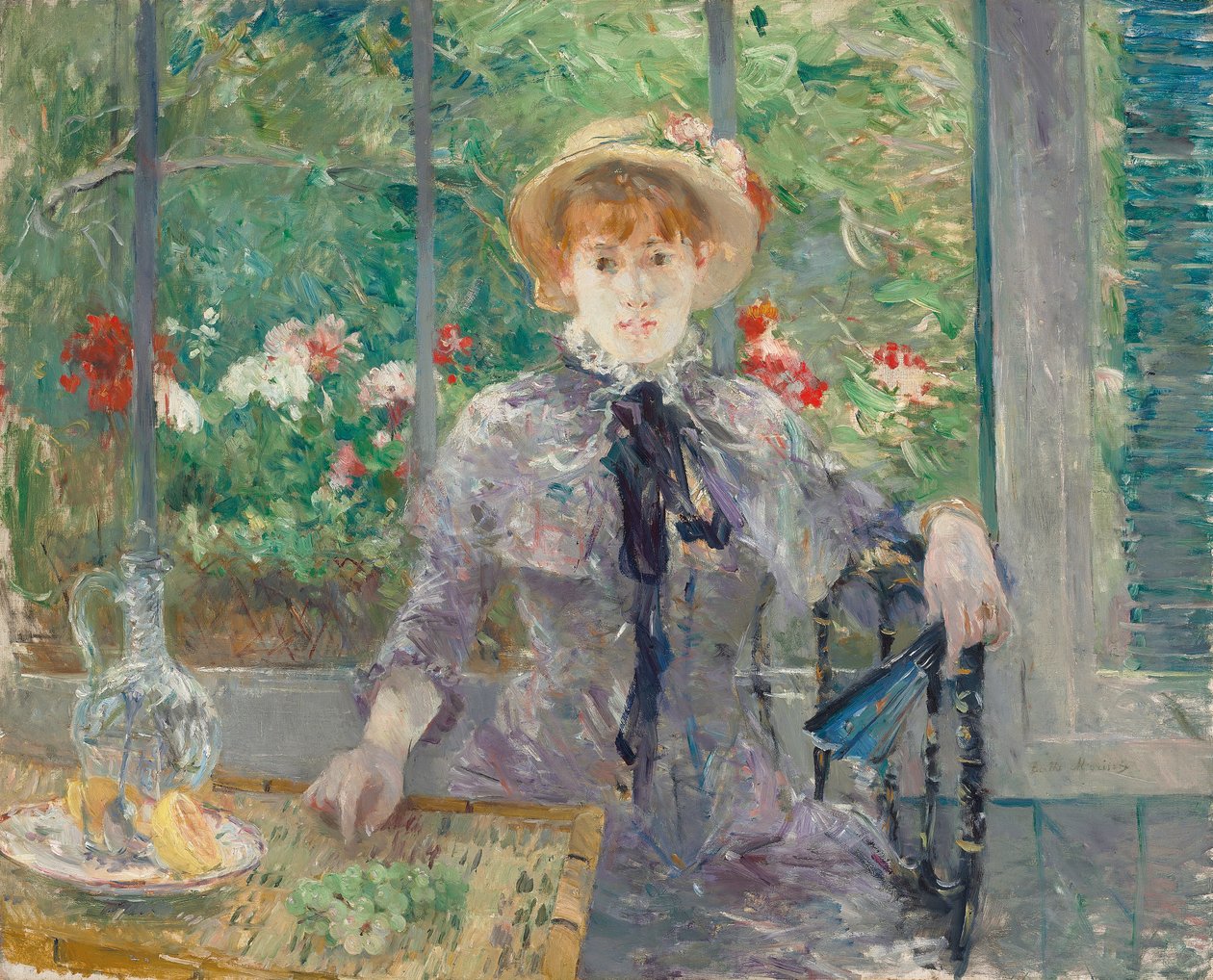 Etter frokost, 1881 av Berthe Morisot