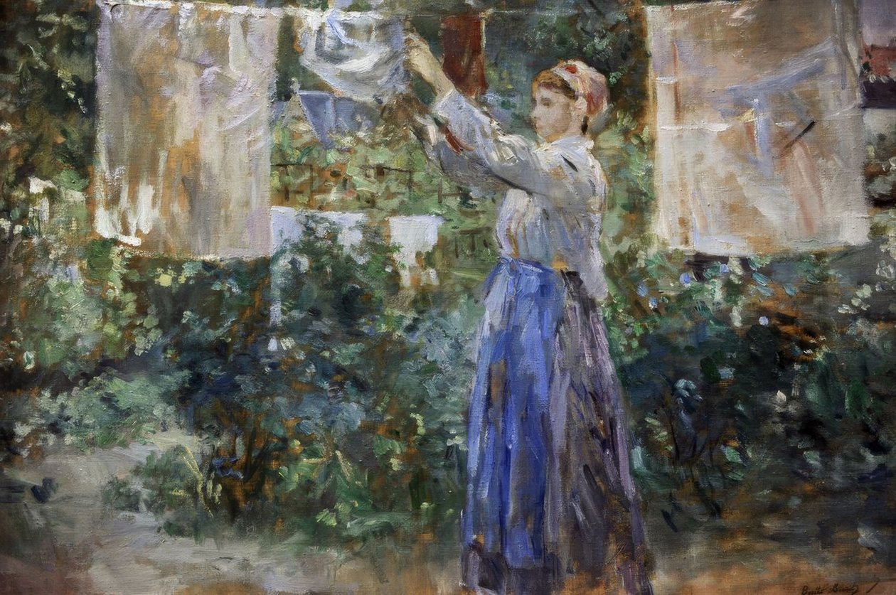 Berthe Morisot (1841–1895) av Berthe Morisot