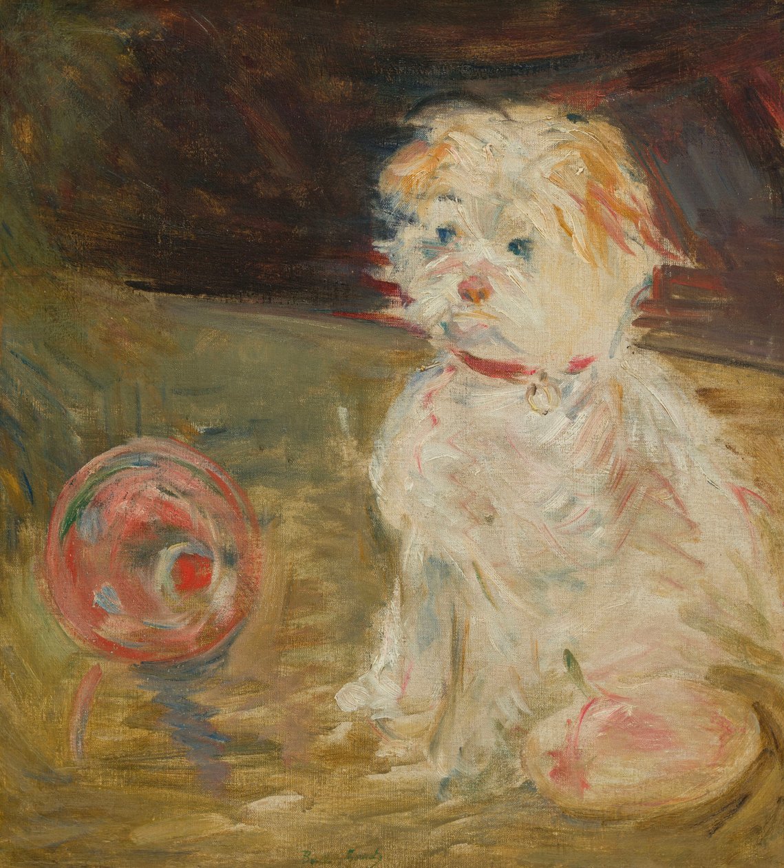 Ballhund. av Berthe Morisot
