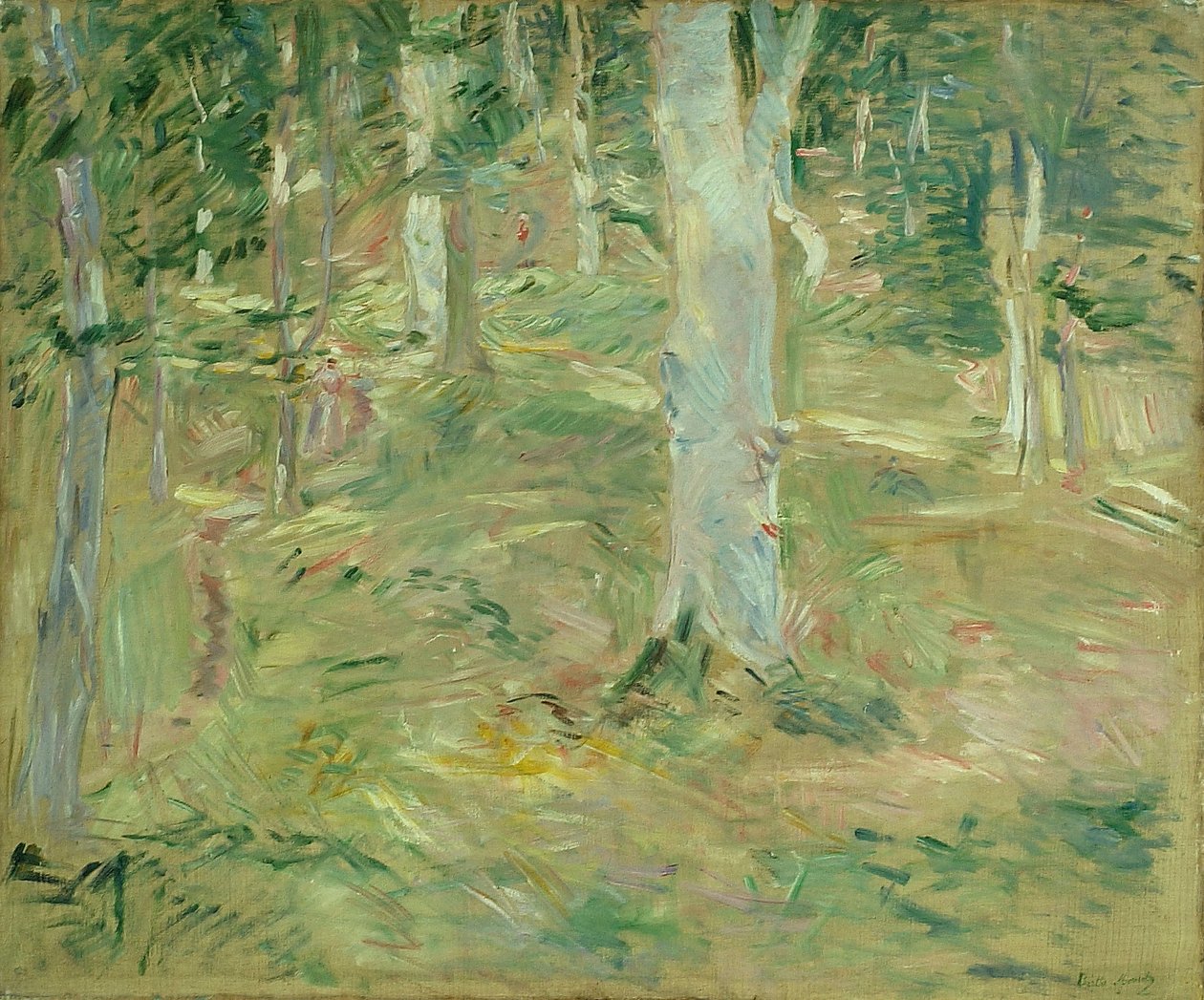Forest of Compiègne av Berthe Morisot