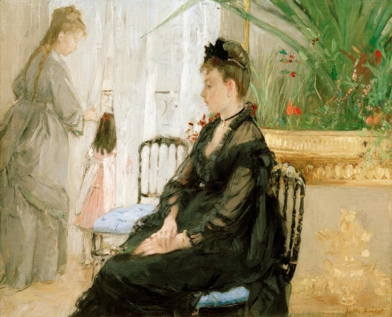 Interiør av Berthe Morisot