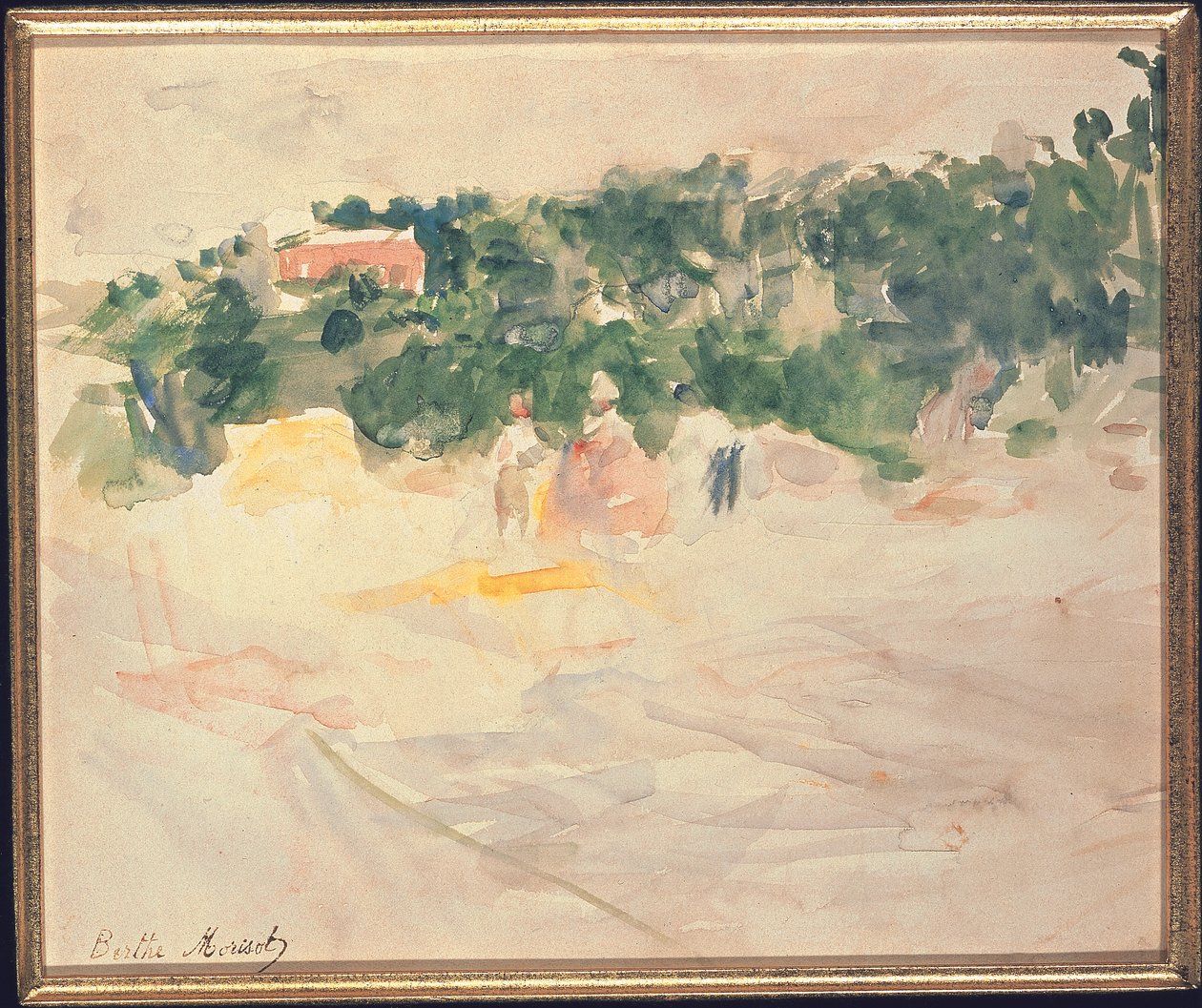 Høsten på Bougival, 1882 av Berthe Morisot