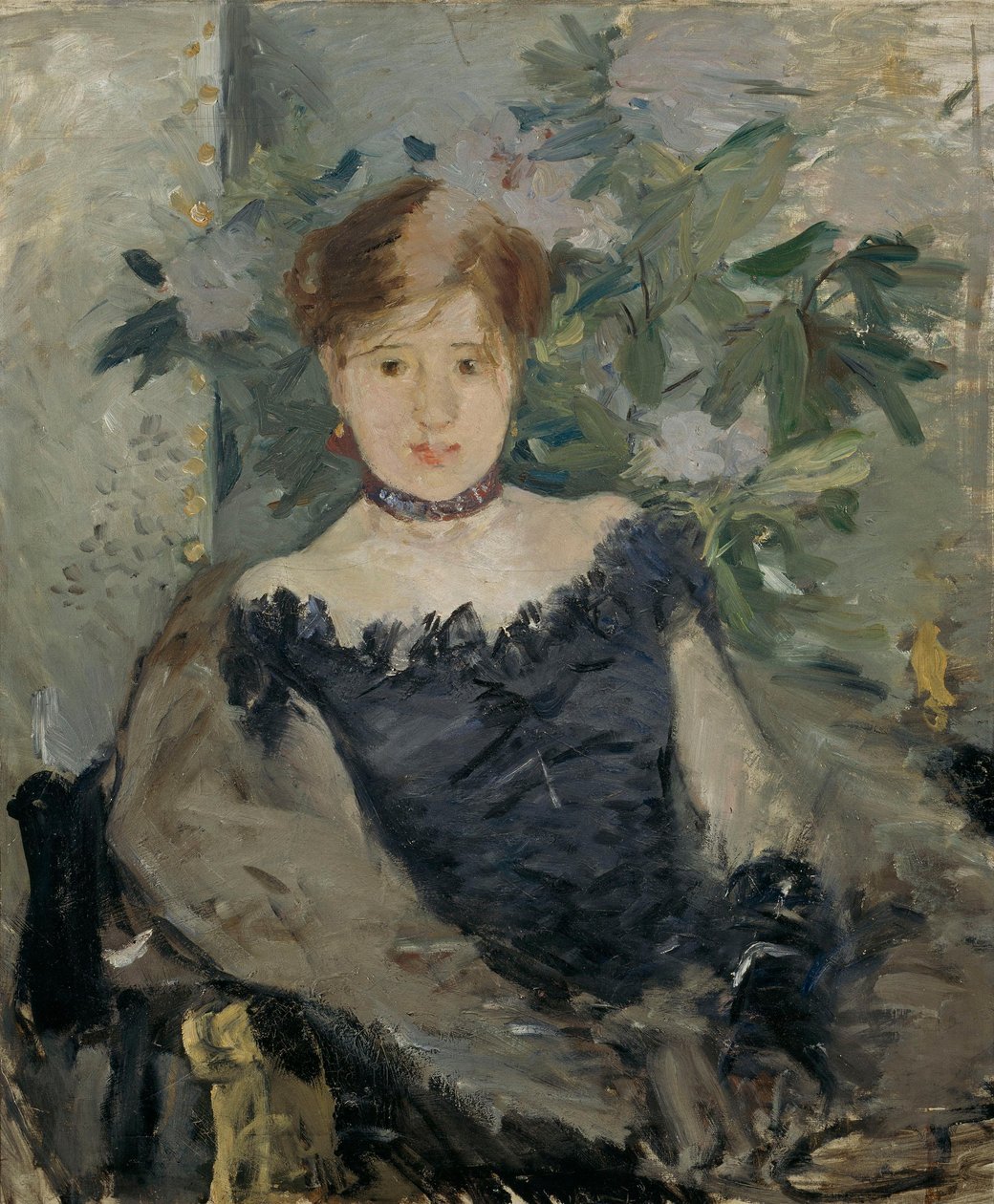 Det svarte livstykket av Berthe Morisot