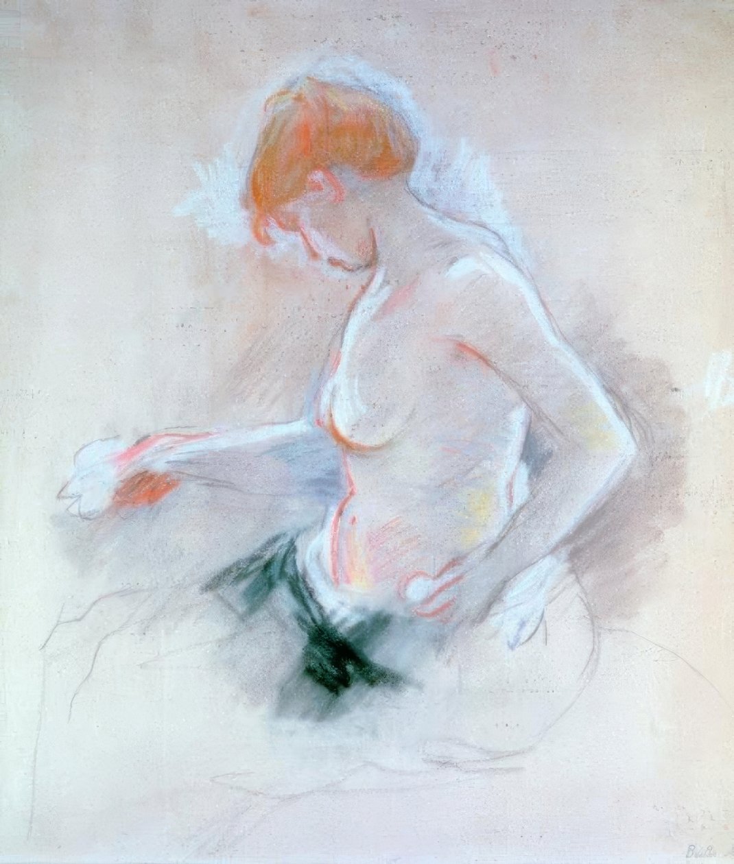 Naken av Berthe Morisot