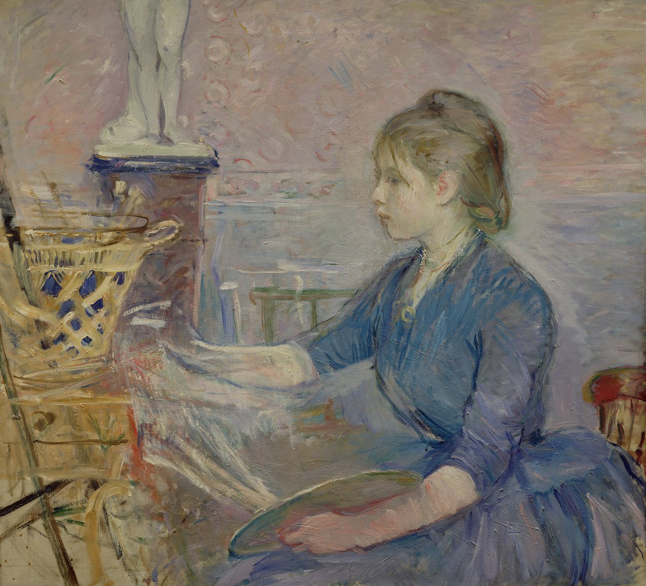 Paule Gobillard (1867-1946) maleri av Berthe Morisot