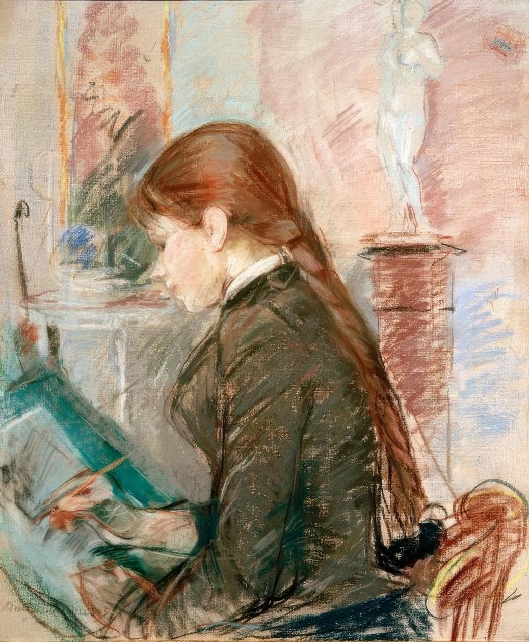 Paule Gobillard-tegning av Berthe Morisot