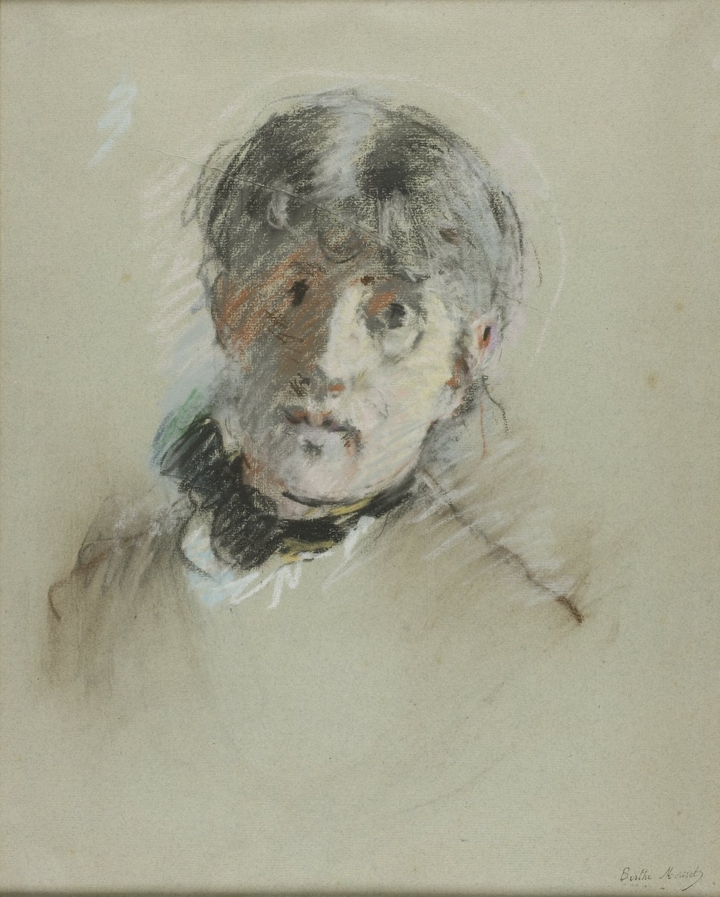 Selvportrett av Berthe Morisot