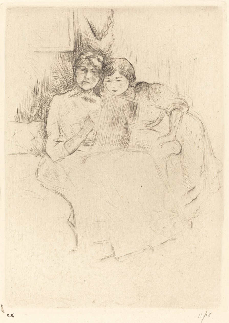 Tegnetimen av Berthe Morisot