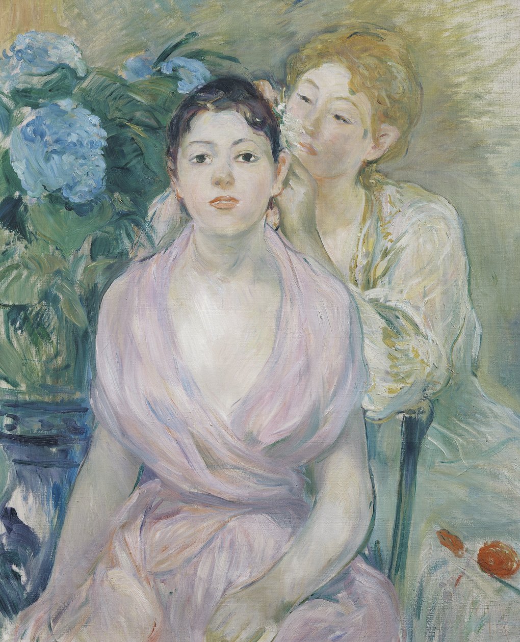 Hortensia, eller De to søstre, 1894 av Berthe Morisot