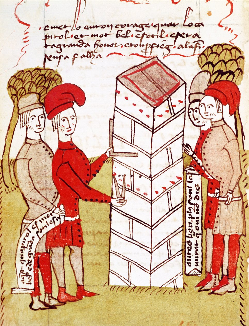 Ms 327 (2) fol.214v Stonehoggers, fra 