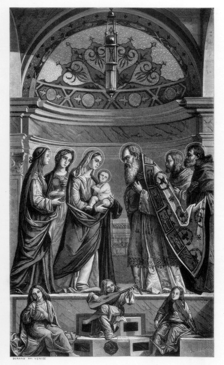 Presentasjon av Jesus i tempelet, 1510 1870 av Auguste Bertrand