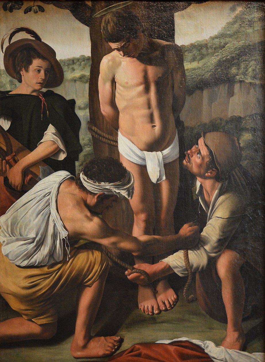 Sankt Sebastians martyrium av Biagio Manzoni