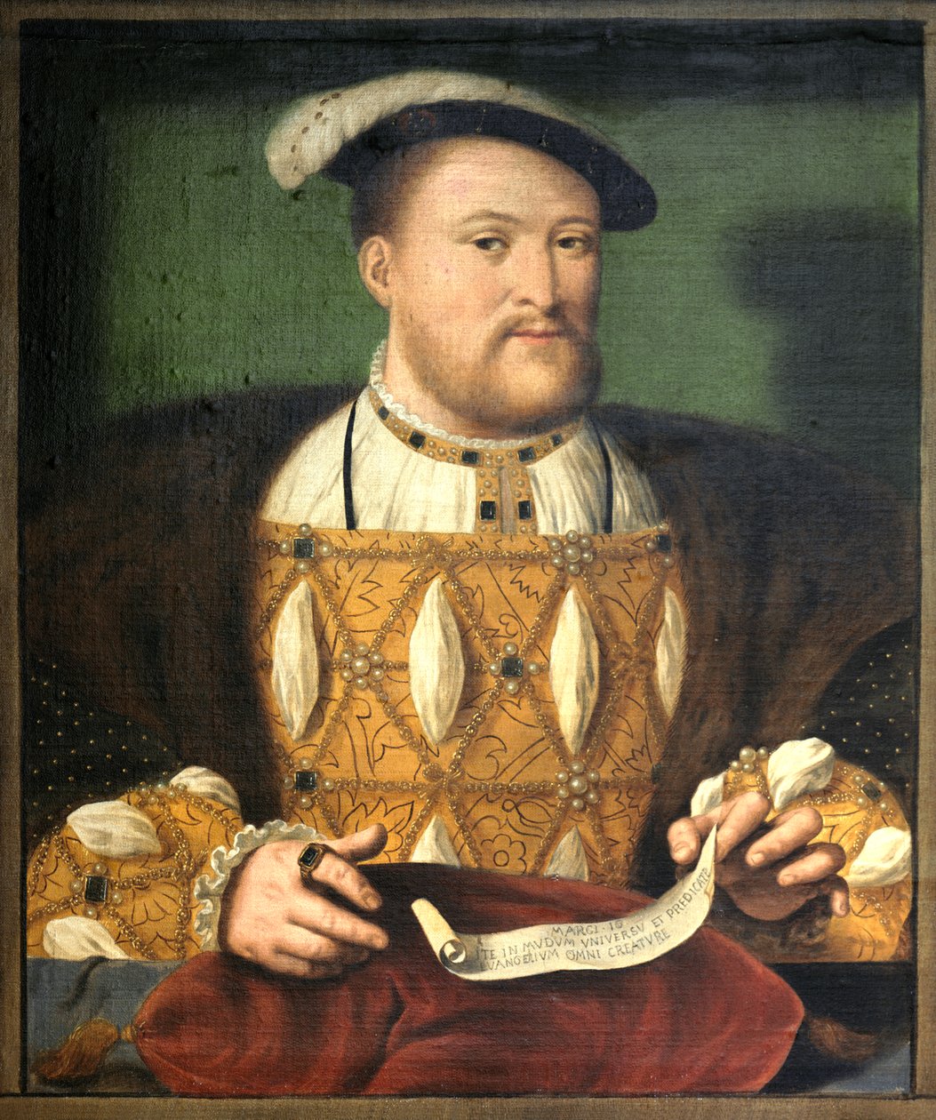 Kong Henry VIII (olje på lerret) av Biagio Rebecca