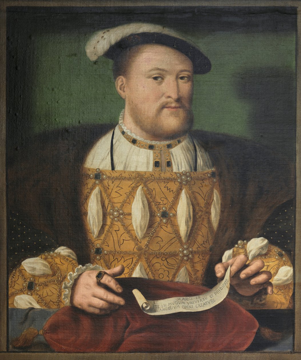 Portrett av kong Henrik VIII, c1544 c1800 av Biagio Rebecca