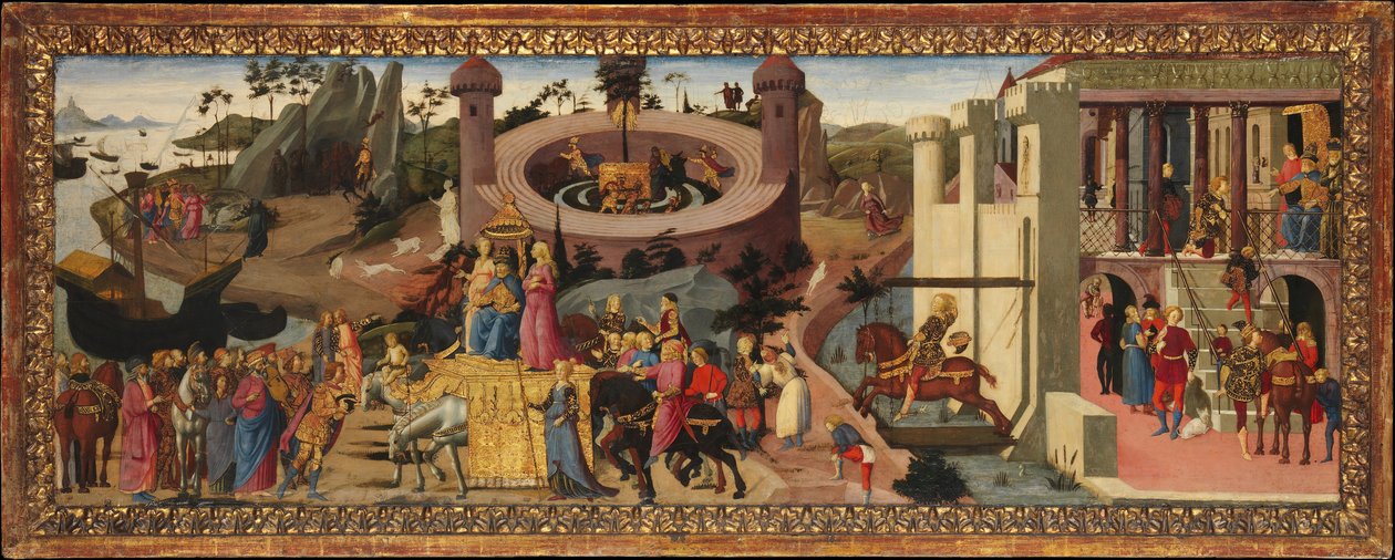Scener fra historien om argonautene. av Biagio d