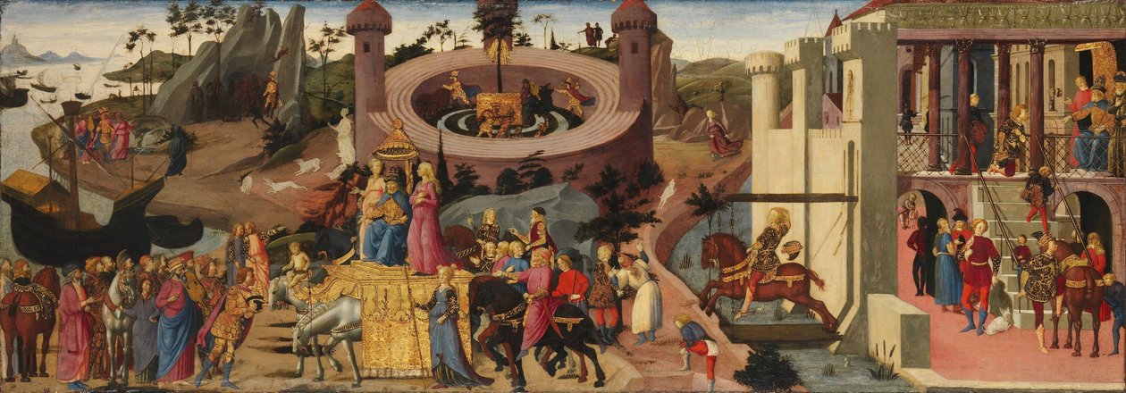 Scener fra historien om argonautene av Biagio d