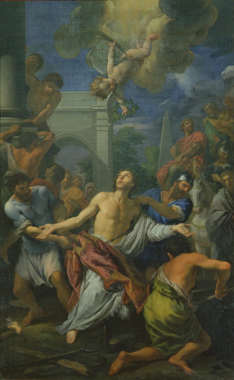 Møtet mellom St. Anthony og St. Paul av Bicci di Lorenzo